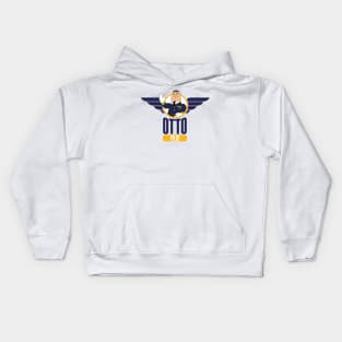 Otto the Inflatable Pilot Kids Hoodie